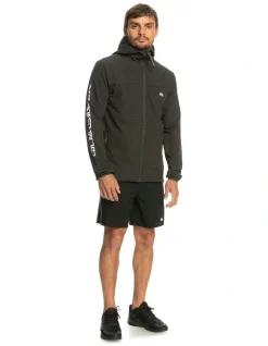 Quiksilver The Endurance Zip-Up Hoodie In Black -Coats Sales Store 977984920 7 720x928