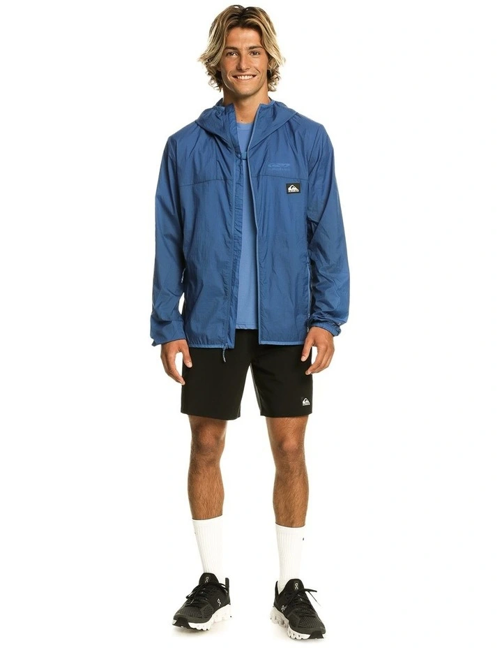 Quiksilver Summit Run Windbreaker In Blue 9 Quiksilver Summit Run Windbreaker In Blue - Image 7