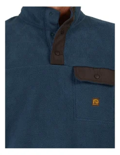 Quiksilver Tempt Half Zip Hoodie In Blue -Coats Sales Store 977990320 5 720x928