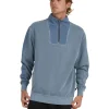 Quiksilver Vacancy Half Zip Fleece In Grey -Coats Sales Store 977990410 1 720x928