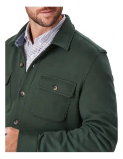 Gazman Comfort Shacket In Green 8 Gazman Comfort Shacket In Green -Coats Sales Store 978386950 3 720x928