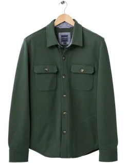 Gazman Comfort Shacket In Green 9 Gazman Comfort Shacket In Green -Coats Sales Store 978386950 4 720x928