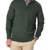 Gazman High Flex Half Zip Knit In Green -Coats Sales Store 978388030 1 720x928