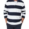 Gazman Block Stripe Rugby In Navy 1 Gazman Block Stripe Rugby In Navy -Coats Sales Store 978388930 1 720x928