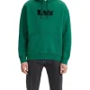 Levi's Relaxed Fit Graphic Hoodie In Olde English Evergreen -Coats Sales Store 978554080 1 720x928