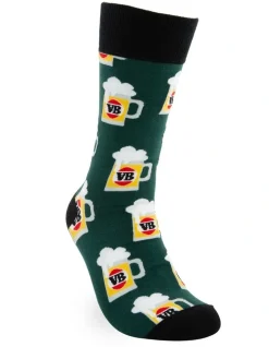 Foot-ies VB Thirst Socks In Green
