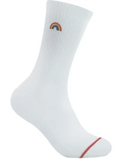 Foot-ies 2 Pack Pride Sneaker Crew Socks In Multi -Coats Sales Store 978636700 5 720x928