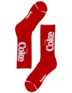 Foot-ies Enjoy Coke Sneaker Socks In Red/White 10 Foot-ies Enjoy Coke Sneaker Socks In Red/White -Coats Sales Store 978637150 3 720x928