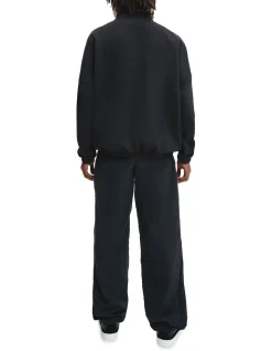 Calvin Klein Jeans Bold Logo Colorblock Sweatshirt In Black -Coats Sales Store 978800410 4 720x928