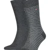Tommy Hilfiger Tommy Small Stripe Cotton Socks 2-Pack In Grey -Coats Sales Store 979403860 1 720x928