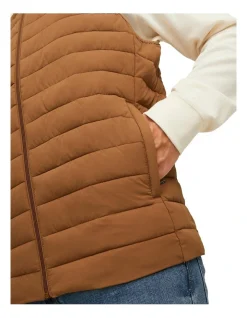 Jack & Jones Recycle Bodywarmer In Rubber Brown -Coats Sales Store 979520320 4 720x928