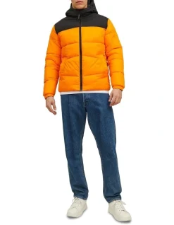 Jack & Jones Chili Puffer Collar Jacket In Exuberance -Coats Sales Store 979522930 5 720x928