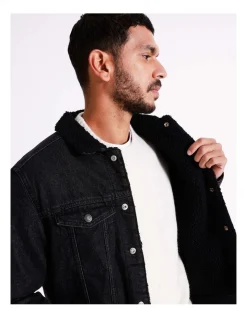 Jack & Jones Jean Denim Jacket In Black -Coats Sales Store 979523200 4 1 720x928