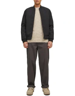 Jack & Jones Carlton Bomber Jacket In Black -Coats Sales Store 979524010 5 720x928