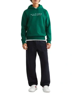 Tommy Hilfiger Hilfiger New York Hoody In Green