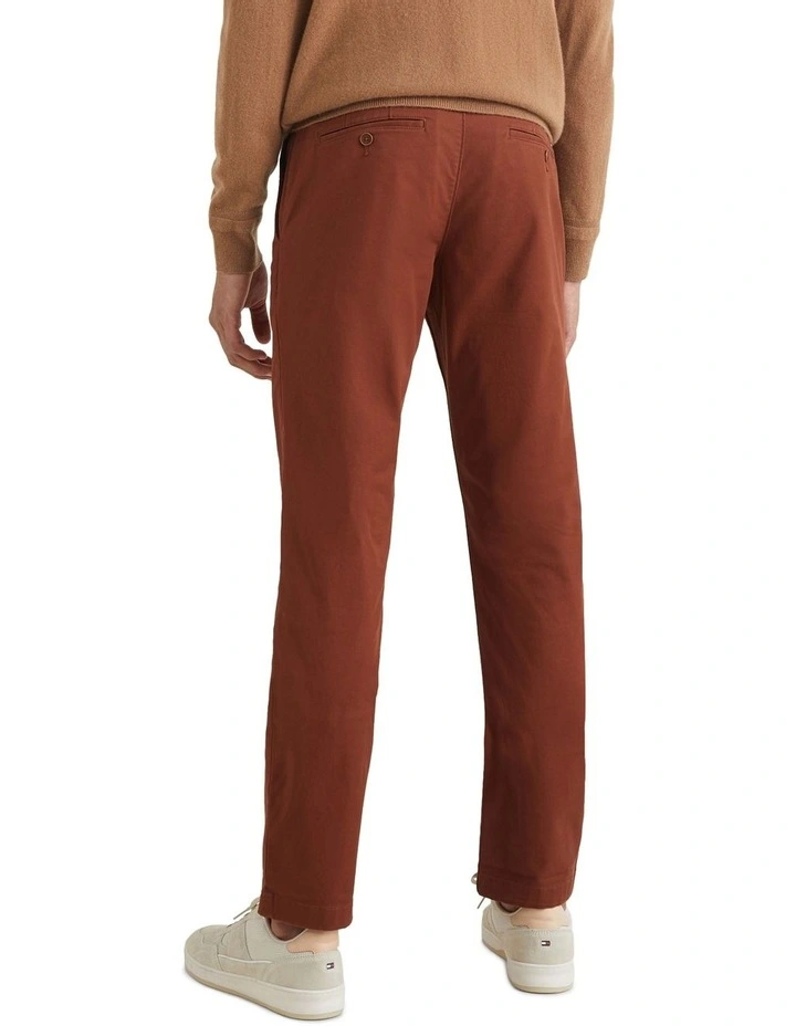 Tommy Hilfiger 1985 Straight Denton Chino Pant In Brown 4 Tommy Hilfiger 1985 Straight Denton Chino Pant In Brown - Image 2