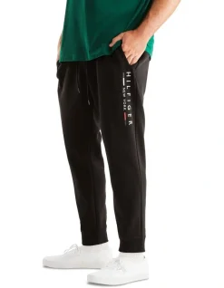 Tommy Hilfiger Big & Tall New York Sweatpant In Black