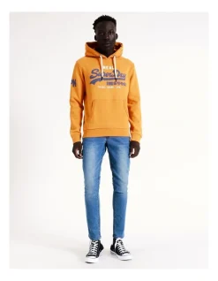 Superdry Vintage Logo Classic Hood In Gold -Coats Sales Store 981031150 7 720x928