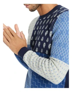 Marcs Mix And Patch Knit In Blue Multi 8 Marcs Mix And Patch Knit In Blue Multi -Coats Sales Store 981245440 3 720x928