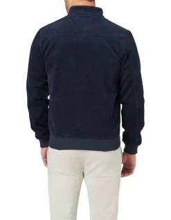 Blazer Wellington Corduroy Jacket In Navy -Coats Sales Store 982704610 5 720x928