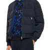 Tommy Hilfiger Reversible Down Seersucker Bomber In Desert Sky -Coats Sales Store 982708750 1 720x928