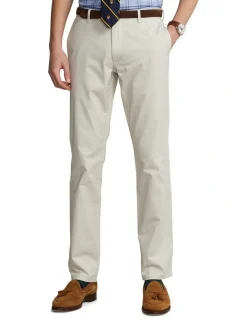 Polo Ralph Lauren Stretch Slim Fit Chino Pant In Grey