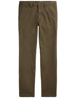 Polo Ralph Lauren Stretch Straight Fit Chino Pant In Green -Coats Sales Store 982791280 4 720x928