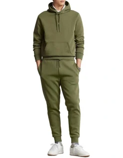 Polo Ralph Lauren Double-Knit Jogger Pant In Green -Coats Sales Store 982793080 3 720x928