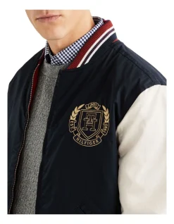 Tommy Hilfiger Reversible Icon Bomber In Blue -Coats Sales Store 983248390 3 720x928