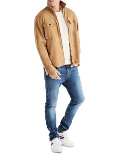 Tommy Hilfiger Twill Shirt Jacket In Countryside Khaki 9 Tommy Hilfiger Twill Shirt Jacket In Countryside Khaki -Coats Sales Store 983248930 4 720x928