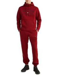 Tommy Hilfiger Graphic Hoody In Regatta Red