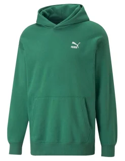 Puma Classics Relaxed Hoodie Fleece In Vine
