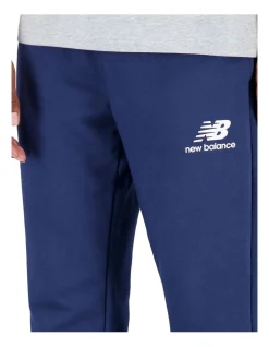 New Balance Essentials Stacked Slim Sweatpant In Navy -Coats Sales Store 983385010 5 720x928