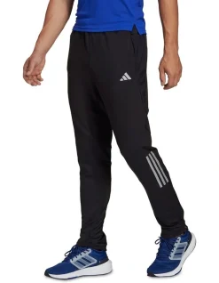 ADIDAS Own The Run Astro Knit Joggers In Black