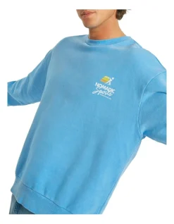 Nomadic Paradise YMCA Relaxed Sweater In Blue -Coats Sales Store 985706920 5 720x928