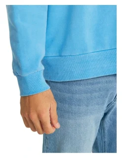 Nomadic Paradise YMCA Relaxed Sweater In Blue -Coats Sales Store 985706920 7 720x928