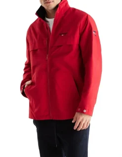 Tommy Hilfiger Yacht Jacket In Red -Coats Sales Store 985898980 3 1 720x928
