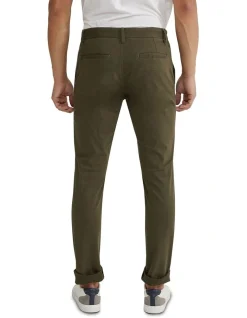Oxford Stretch Skinny Fit Chinos In Forest -Coats Sales Store 986192830 3 720x928