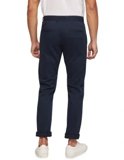 Oxford Danny Casual Organic Cotton Chinos In Blue -Coats Sales Store 986193370 3 720x928
