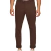 Oxford Luka Stretch Casual Pants In Brown