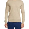 Oxford Crew Neck Cotton Cashmere Pullover In Biscuit 1 Oxford Crew Neck Cotton Cashmere Pullover In Biscuit -Coats Sales Store 986199580 1 1 720x928