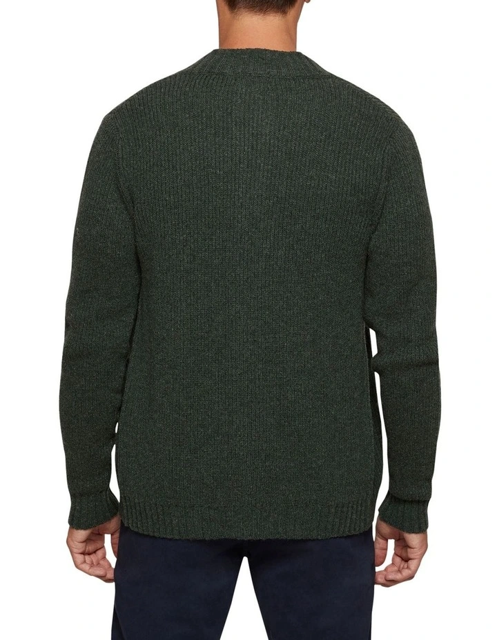 Oxford Lenny Button Up Cardigan In Green 5 Oxford Lenny Button Up Cardigan In Green - Image 3