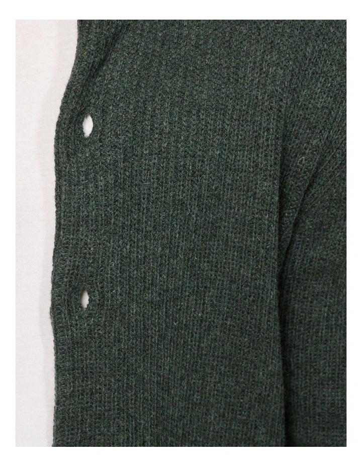 Oxford Lenny Button Up Cardigan In Green 8 Oxford Lenny Button Up Cardigan In Green - Image 6