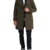 Oxford Marco Short Trench Coat In Dark Khaki -Coats Sales Store 986206420 1 720x928