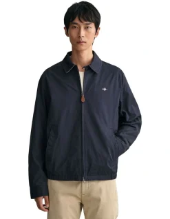 Gant Cotton Windcheater In Evening Blue
