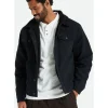 Brixton Cable Trucker Jacket In Black -Coats Sales Store 989978500 1 720x928