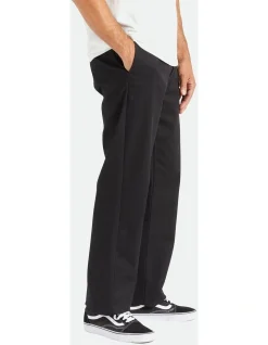 Brixton Choice Chino Regular Pant In Black -Coats Sales Store 989979310 3 720x928