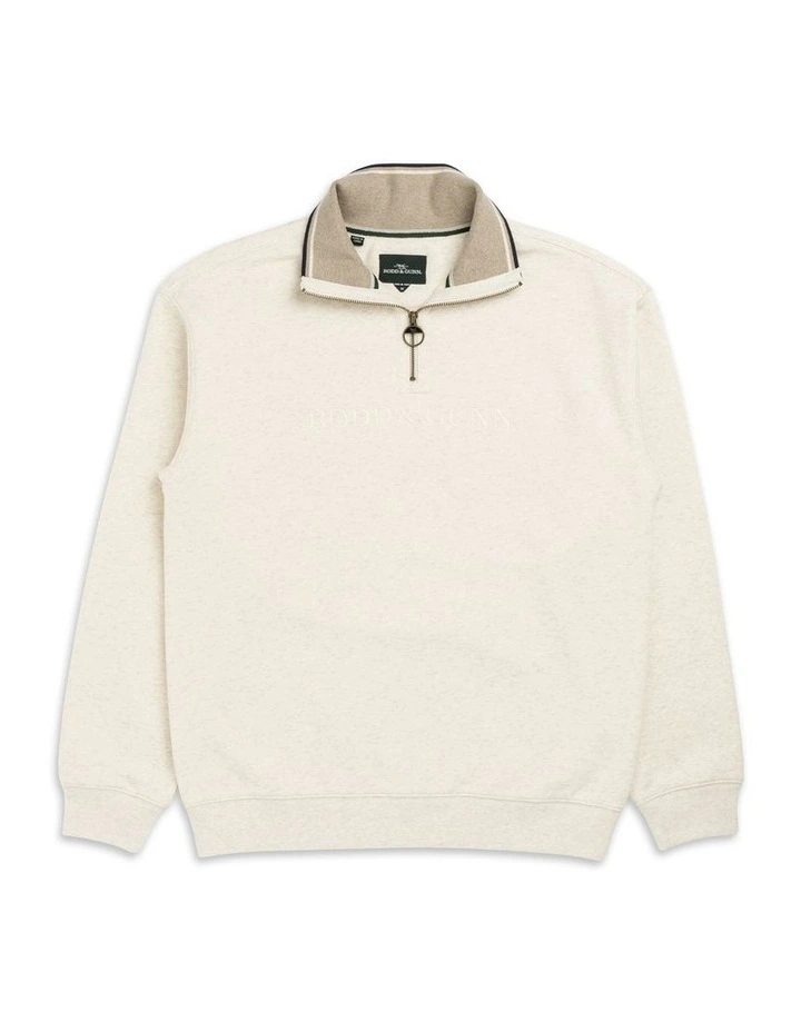 Rodd & Gunn Alford Forest Sweat In Cream 6 Rodd & Gunn Alford Forest Sweat In Cream - Image 4
