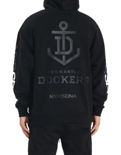 Nena & Pasadena Freemantle Relaxed Fit Hoodie In Black