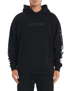 Nena & Pasadena Freemantle Relaxed Fit Hoodie In Black -Coats Sales Store 991046350 4 720x928